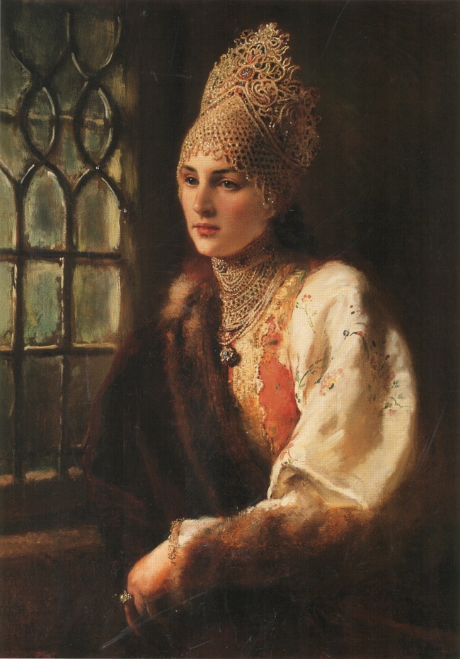«Боярыня», Константин Маковский, 1885 год